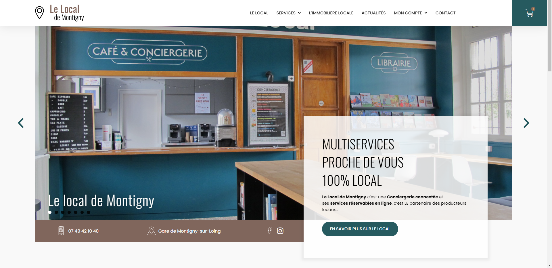 site internet le local de montigny